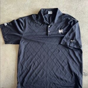 Nike Men's Black Polo Shirt Golf